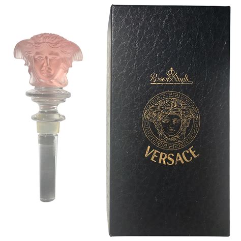 rosenthal versace vase medusa|rosenthal versace medusa wine stopper.